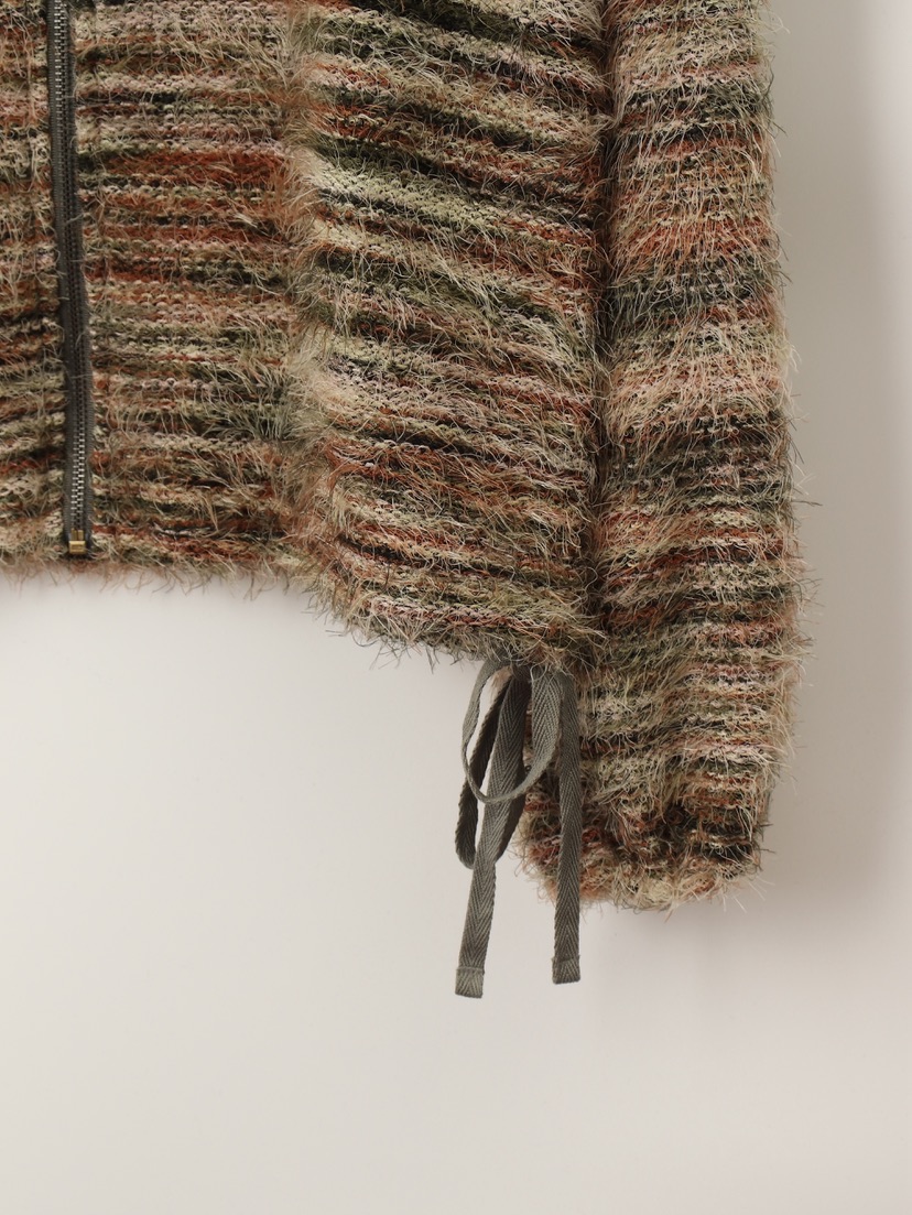 TEXTURE東大門㊣實拍女士新款職業推薦休閑人氣25秋冬針織衫拉鏈TEXTURE針織衫