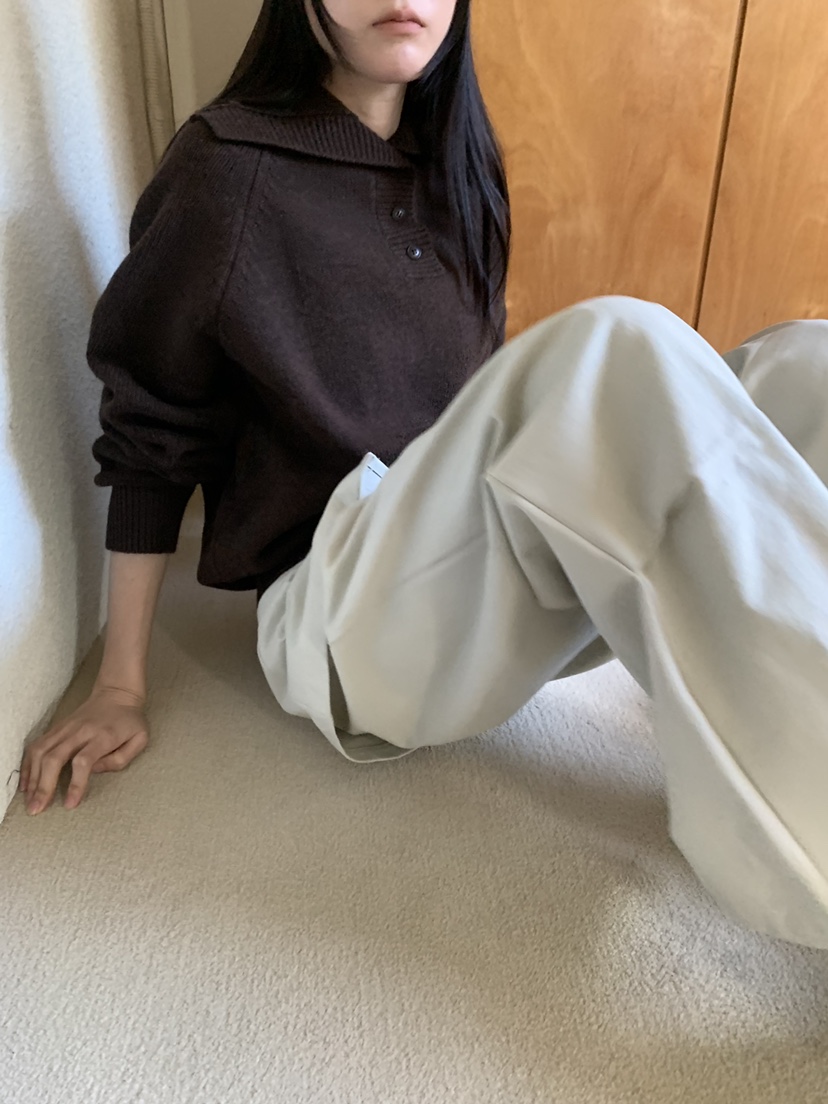 TRUE東大門㊣代購女裝新品職業休閑人氣真品25秋冬熱賣針織衫TRUE針織衫