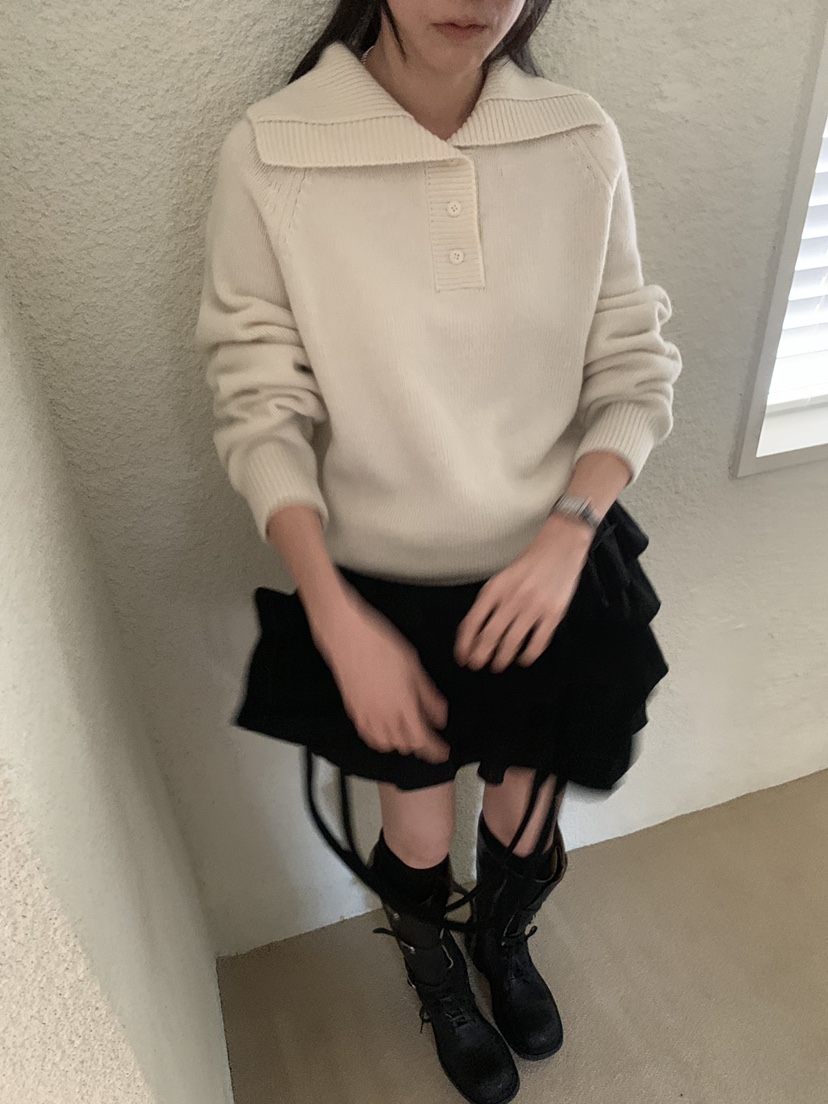 TRUE東大門㊣代購女裝新品職業休閑人氣真品25秋冬熱賣針織衫TRUE針織衫