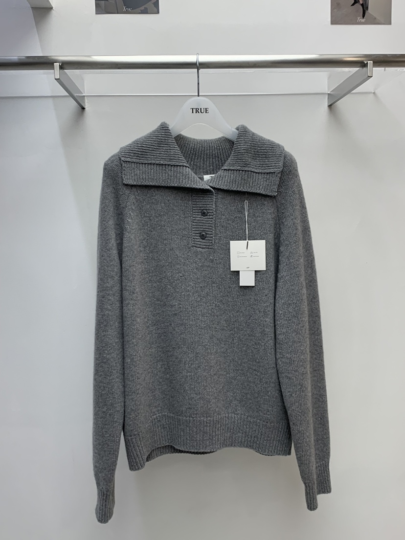 TRUE東大門㊣代購女裝新品職業休閑人氣真品25秋冬熱賣針織衫TRUE針織衫圖色3