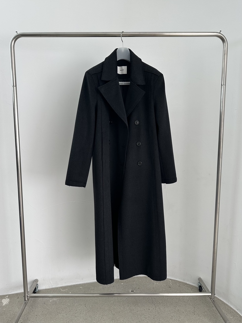 MAINT韓國直郵㊣女裝新品休閑人氣真品熱賣時尚25秋冬長款風衣MAINT長款風衣