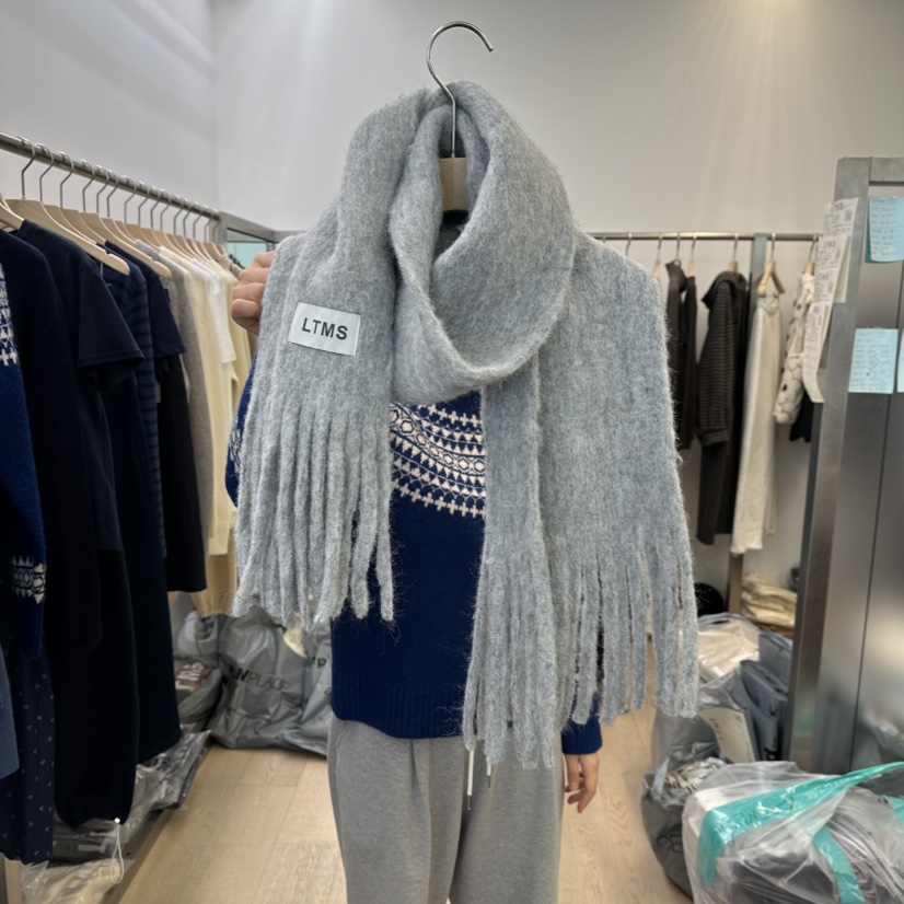 LTMS東大門㊣直郵女裝新款休閑熱賣人氣真品圍巾披肩羊毛圍巾LTMS圍巾/披肩圖色2
