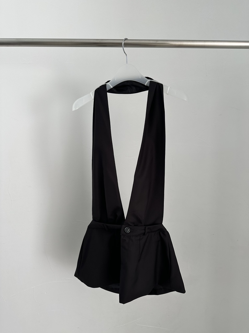 MAINT韓國代購㊣女士新款熱賣推薦真品職業25秋冬連衣裙羊毛MAINT連衣裙圖色2棕色