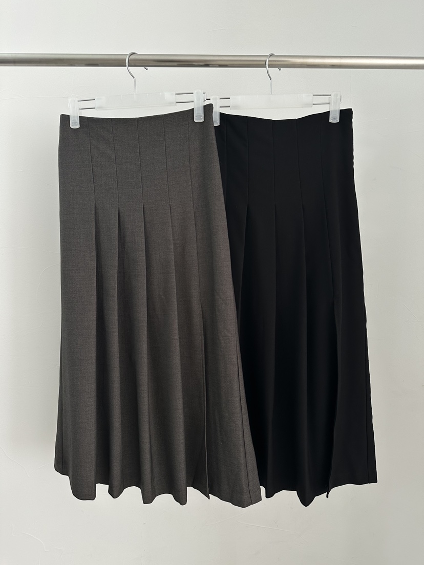 MAINT東大門㊣實拍女裝新款人氣時尚熱賣25秋冬推薦長裙褶皺MAINT長裙