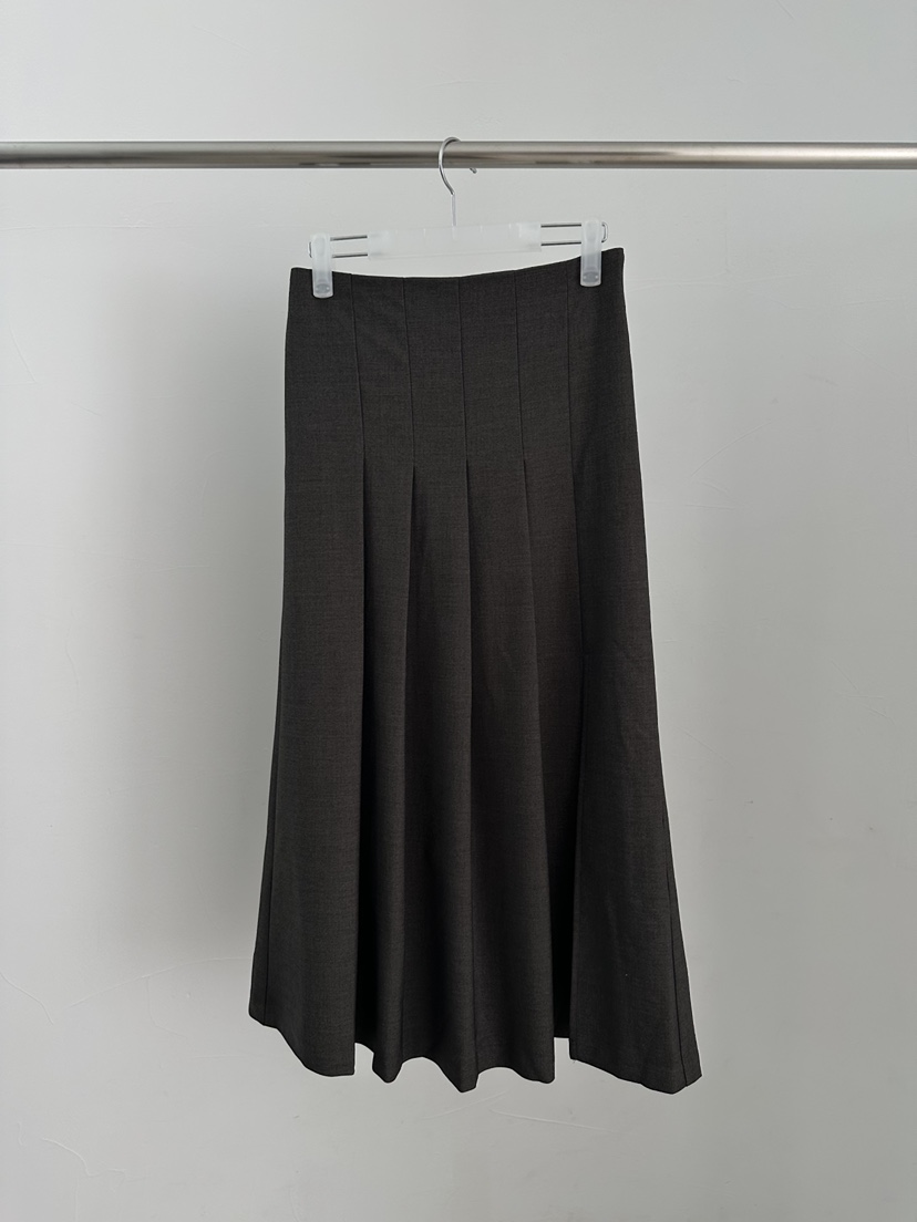 MAINT東大門㊣實拍女裝新款人氣時尚熱賣25秋冬推薦長裙褶皺MAINT長裙