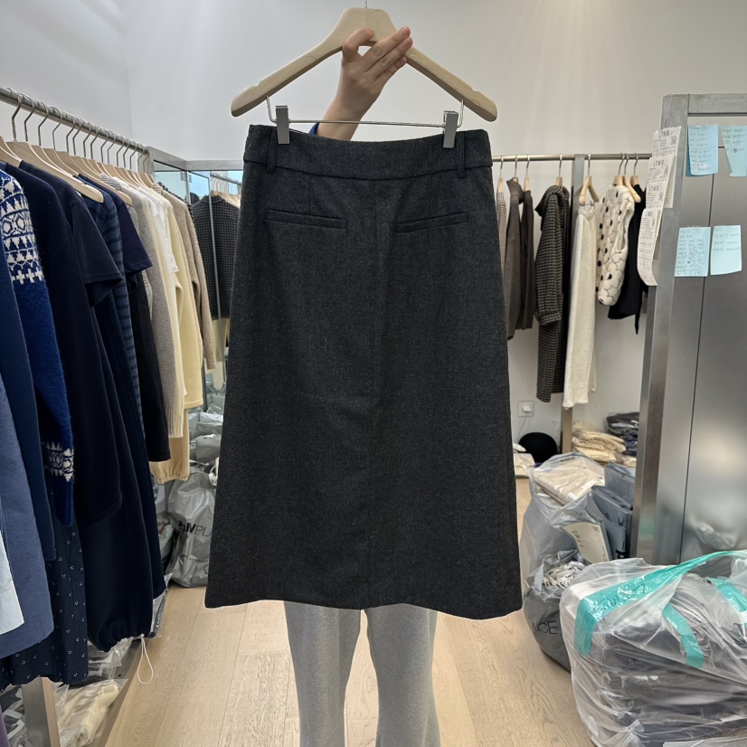 LTMS韓國代購㊣女士新品時尚熱賣職業真品人氣推薦休閑長裙LTMS長裙