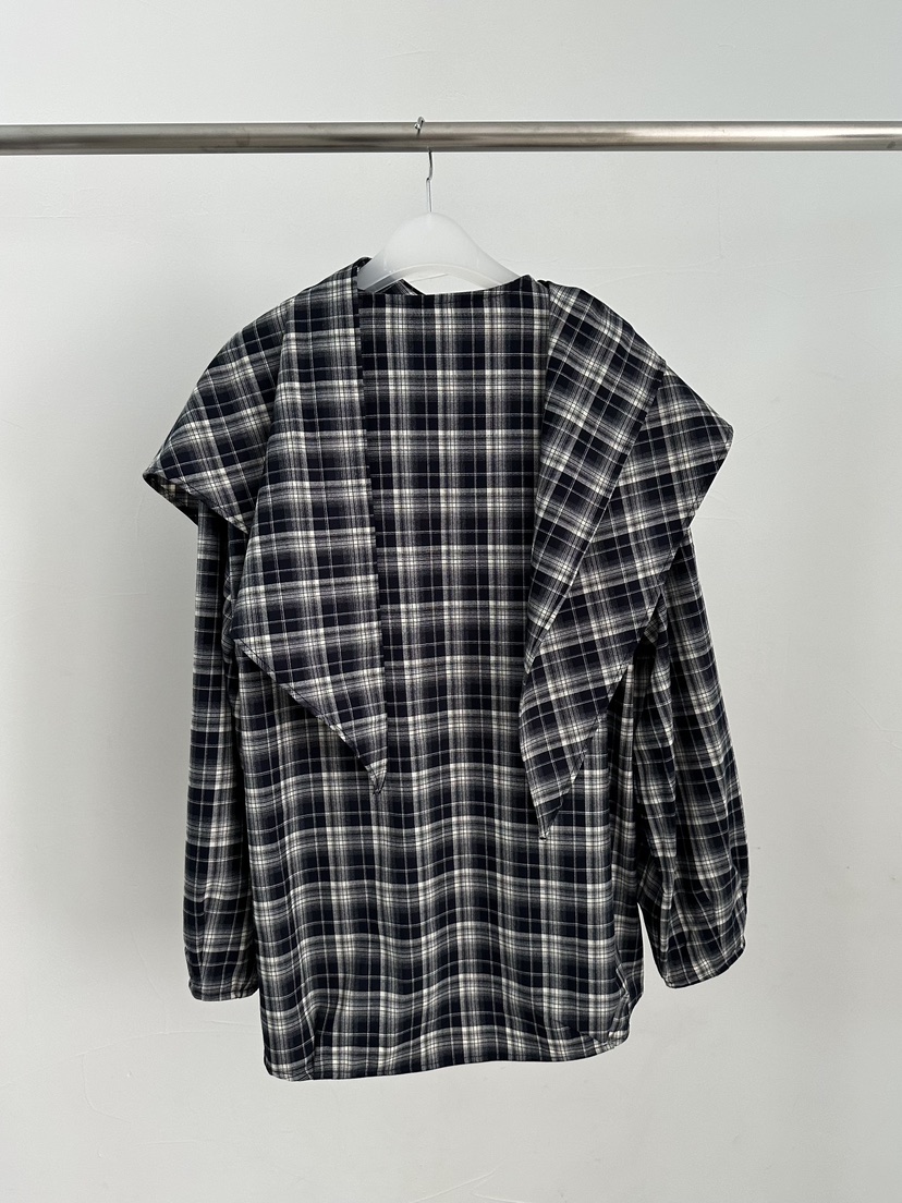 MAINT韓國代購㊣女裝新款真品職業休閑襯衫蕾絲衫可拆卸披肩MAINT襯衫/蕾絲衫