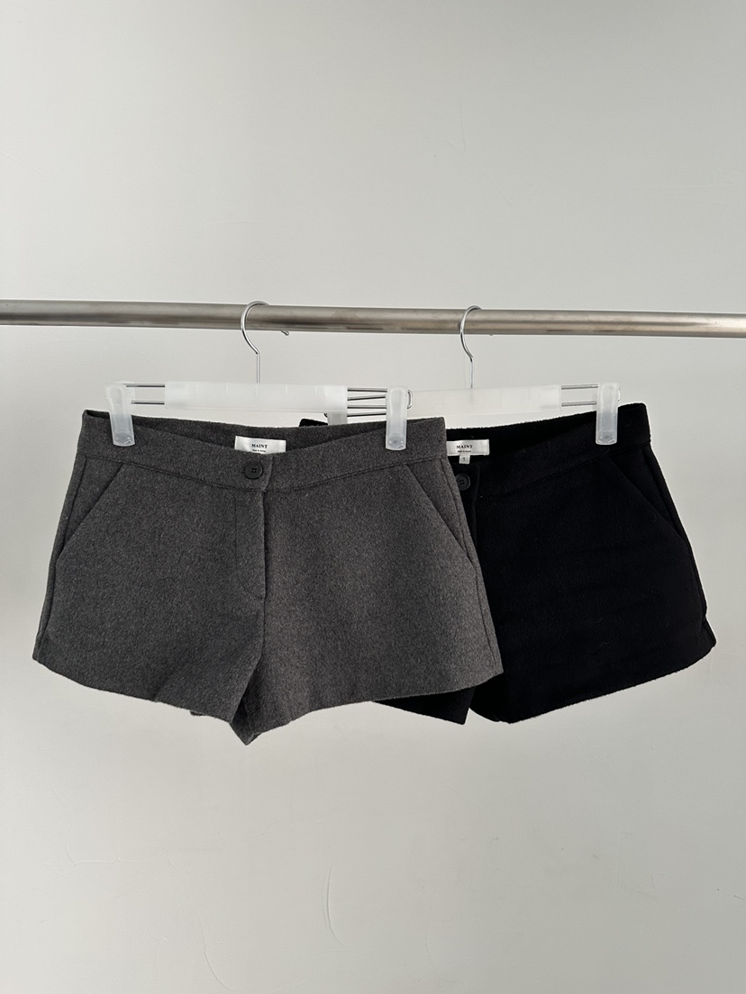 MAINT東大門㊣實拍女裝新款25秋冬時尚職業人氣推薦真品短褲MAINT短褲