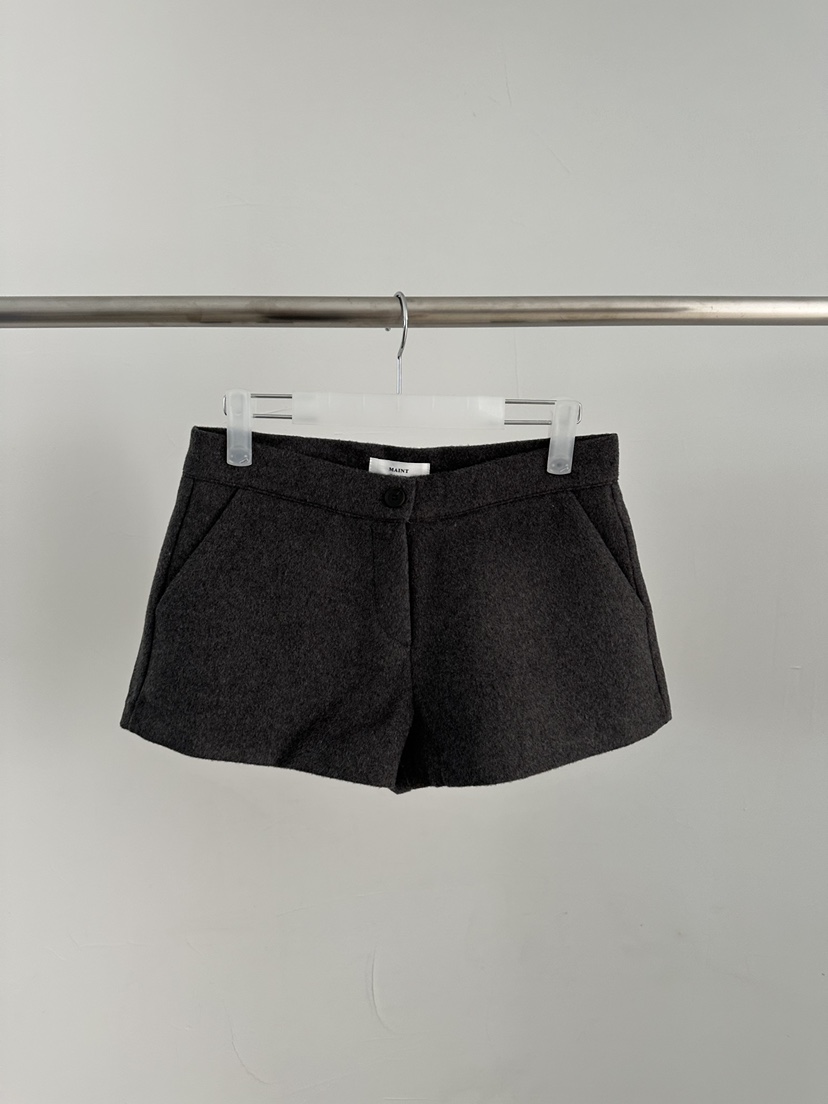 MAINT東大門㊣實拍女裝新款25秋冬時尚職業人氣推薦真品短褲MAINT短褲