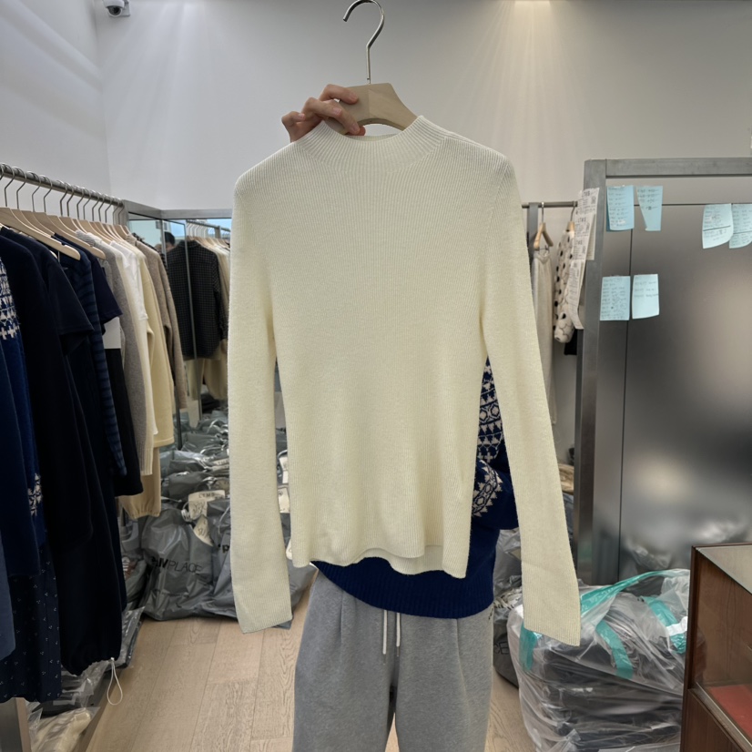 LTMS韓國代購㊣女士新品職業25秋冬人氣時尚熱賣真品針織衫LTMS針織衫