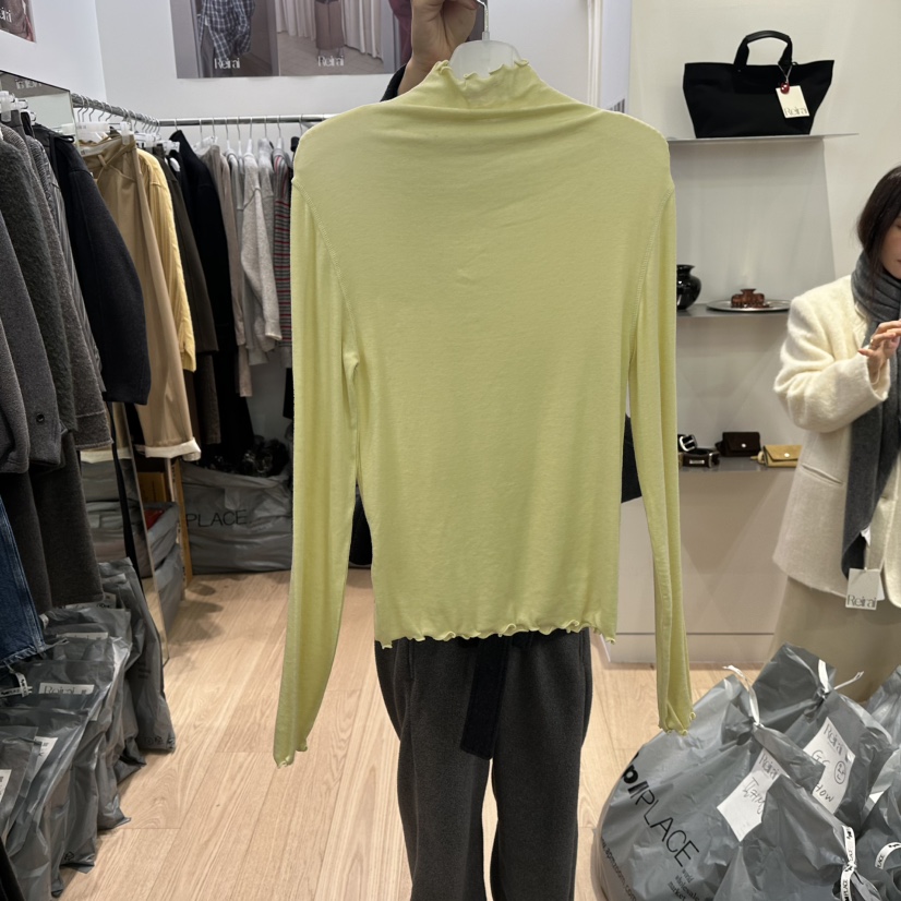 REIRAI東大門㊣代購女裝新品熱賣推薦25秋冬針織衫柔軟高領Reirai針織衫