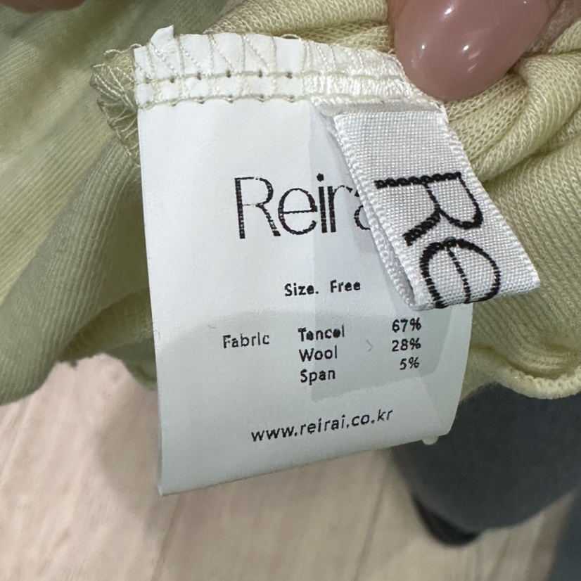REIRAI東大門㊣代購女裝新品熱賣推薦25秋冬針織衫柔軟高領Reirai針織衫