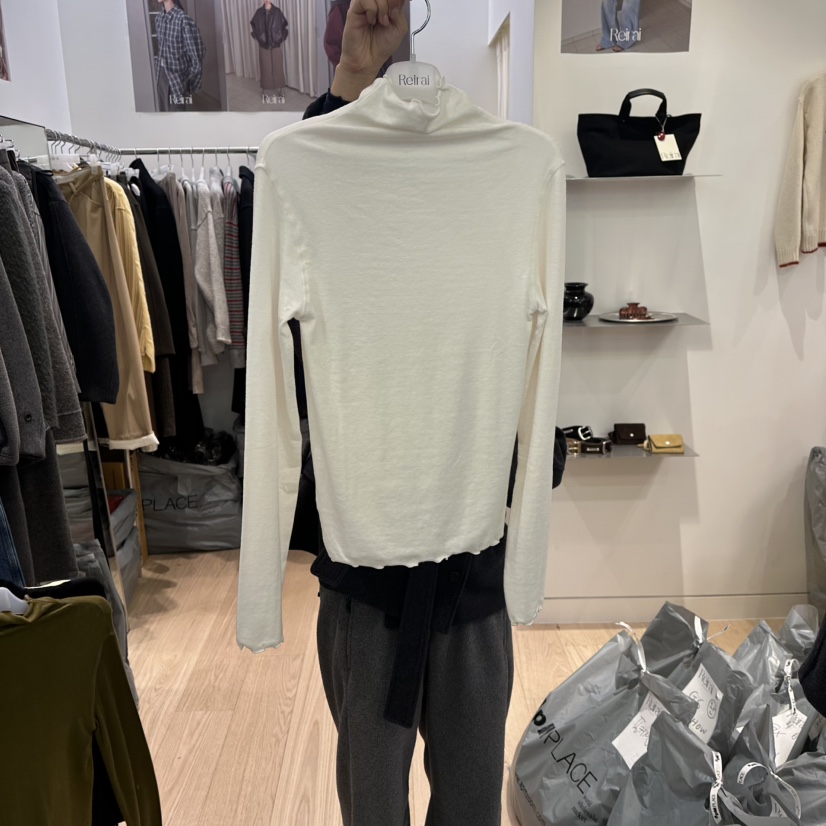 REIRAI東大門㊣代購女裝新品熱賣推薦25秋冬針織衫柔軟高領Reirai針織衫