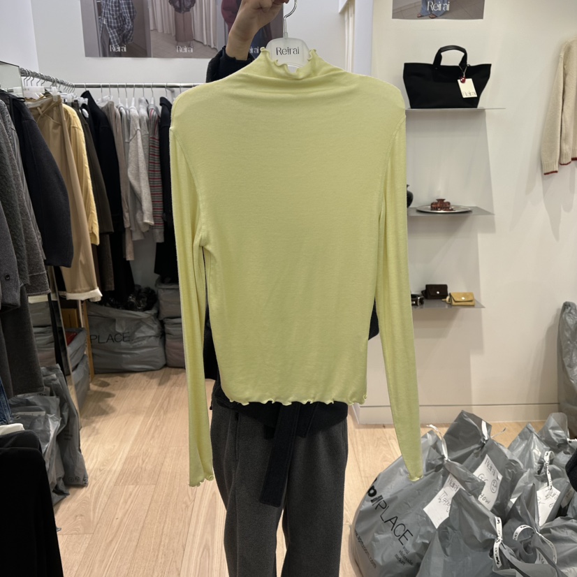 REIRAI東大門㊣代購女裝新品熱賣推薦25秋冬針織衫柔軟高領Reirai針織衫圖色2