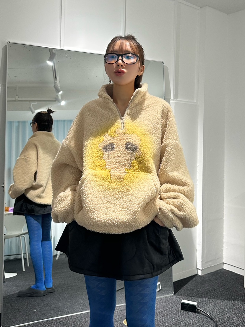 ARSERA韓國代購㊣女士新款真品時尚休閑熱賣推薦職業衛衣拉鏈ARSERA衛衣