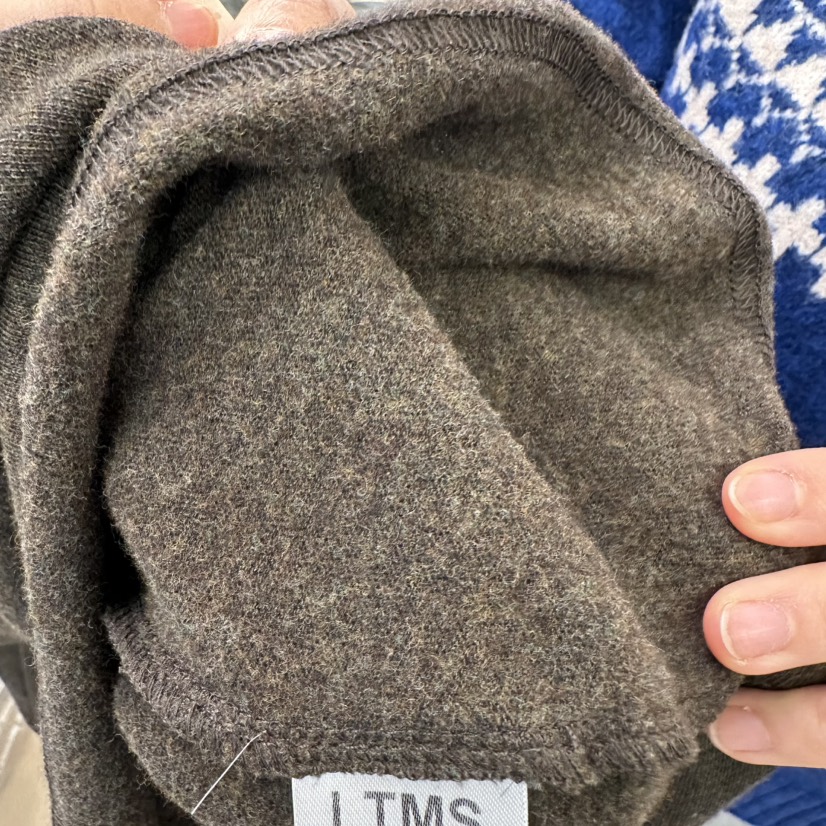 LTMS東大門㊣直郵女士新品職業真品推薦休閑時尚長袖T恤棉布LTMS長袖T恤