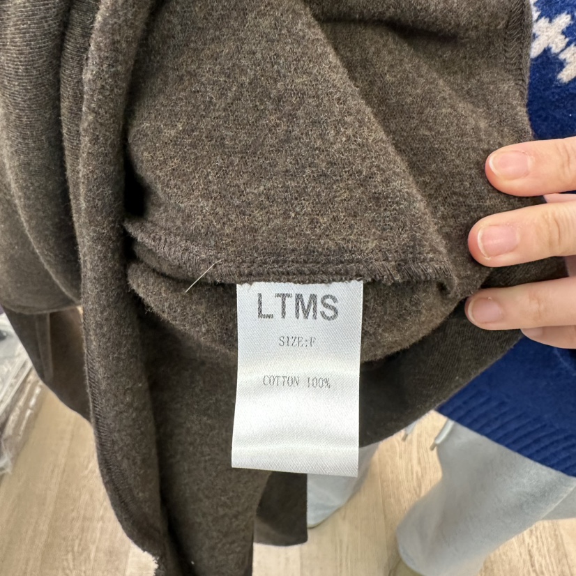 LTMS東大門㊣直郵女士新品職業真品推薦休閑時尚長袖T恤棉布LTMS長袖T恤