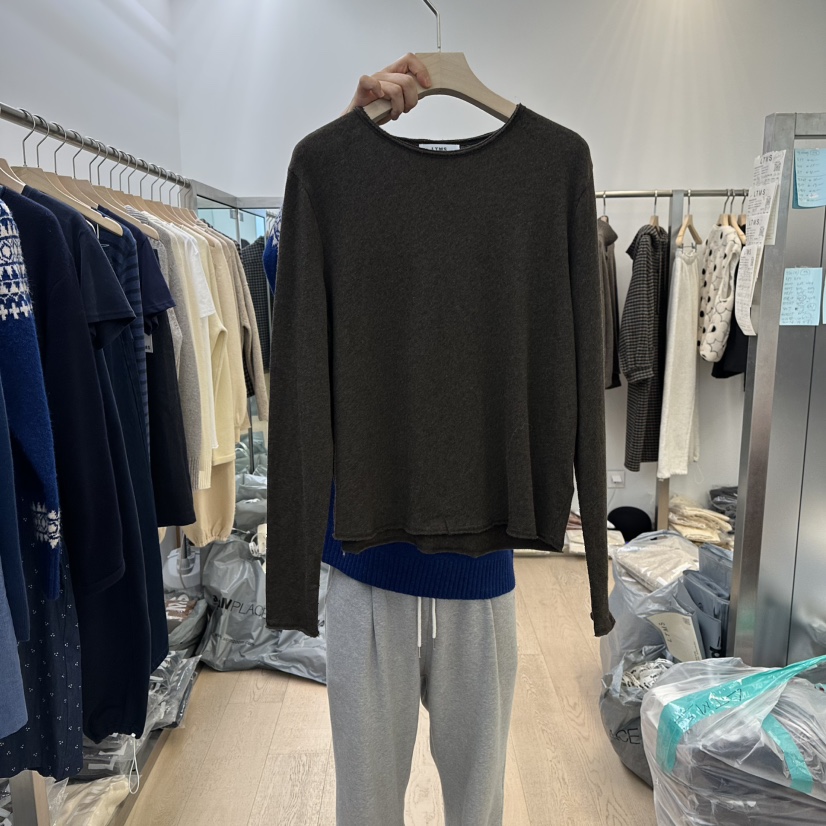 LTMS東大門㊣直郵女士新品職業真品推薦休閑時尚長袖T恤棉布LTMS長袖T恤圖色4