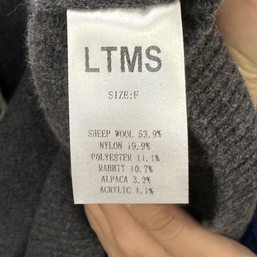 LTMS東大門㊣代購女士新品休閑真品熱賣時尚職業25秋冬針織衫LTMS針織衫