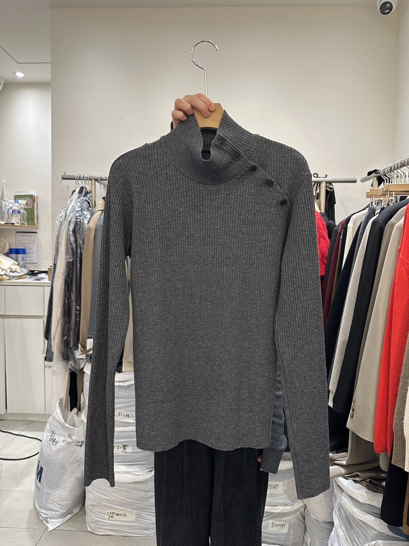 HEIZE東大門㊣代購女裝新品推薦人氣25秋冬休閑職業長袖T恤HEIZE長袖T恤圖色2