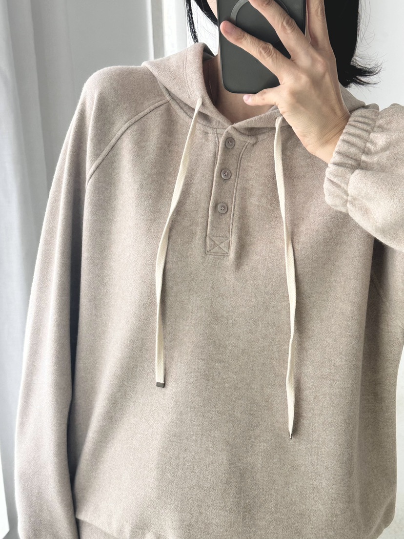 HEIZE韓國代購㊣女裝新品職業熱賣推薦25秋冬時尚衛衣不含披肩HEIZE衛衣