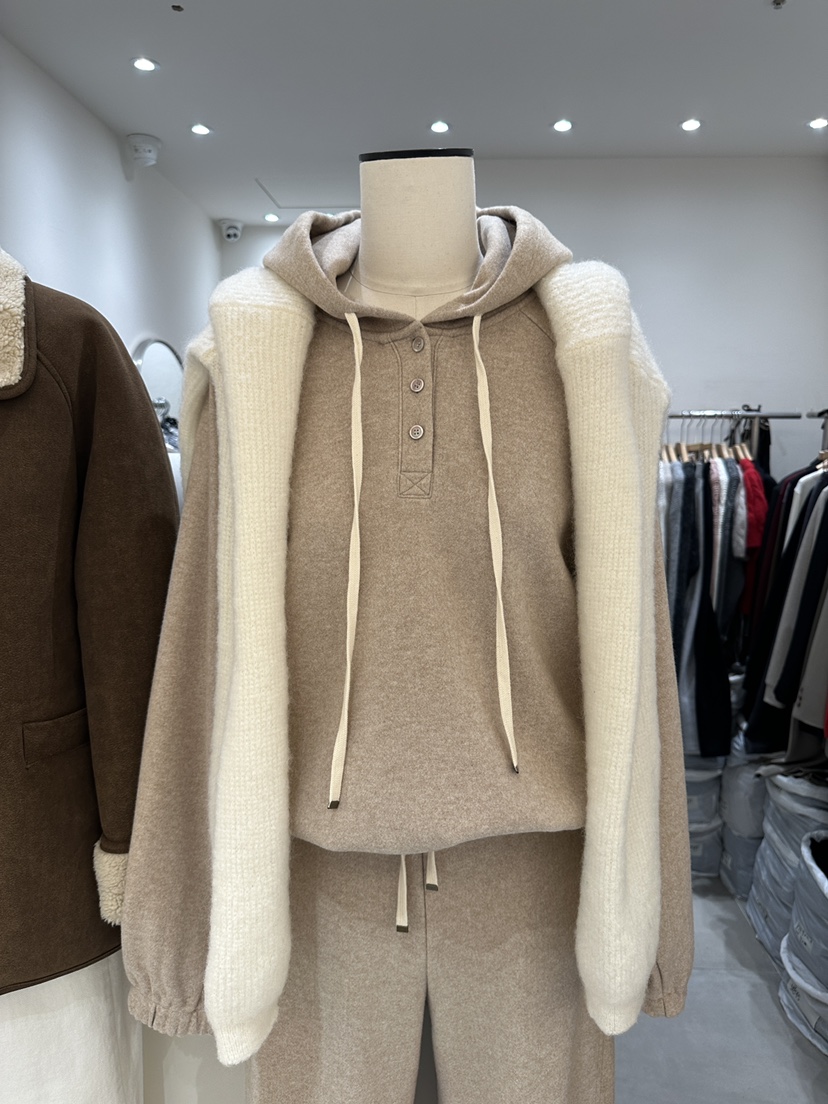 HEIZE韓國代購㊣女裝新品職業熱賣推薦25秋冬時尚衛衣不含披肩HEIZE衛衣