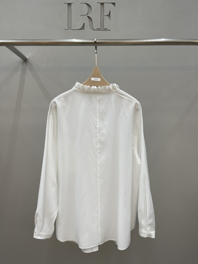 PLUS HONG-P韓國直郵㊣女士新款真品25秋冬職業襯衫蕾絲衫LORA FAMILY/PLUS HONG襯衫/蕾絲衫