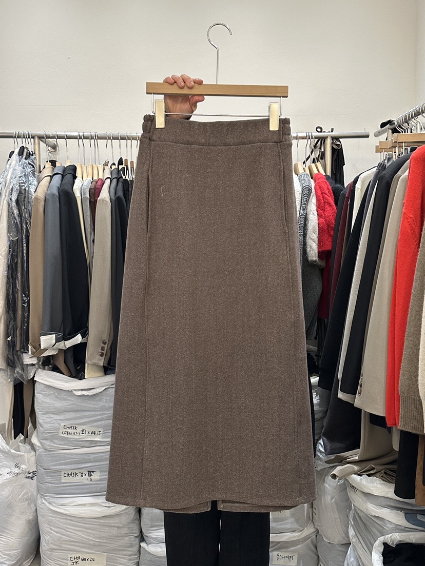 HEIZE韓國代購㊣女裝新款25秋冬時尚休閑推薦職業人氣真品長裙HEIZE長裙圖色3