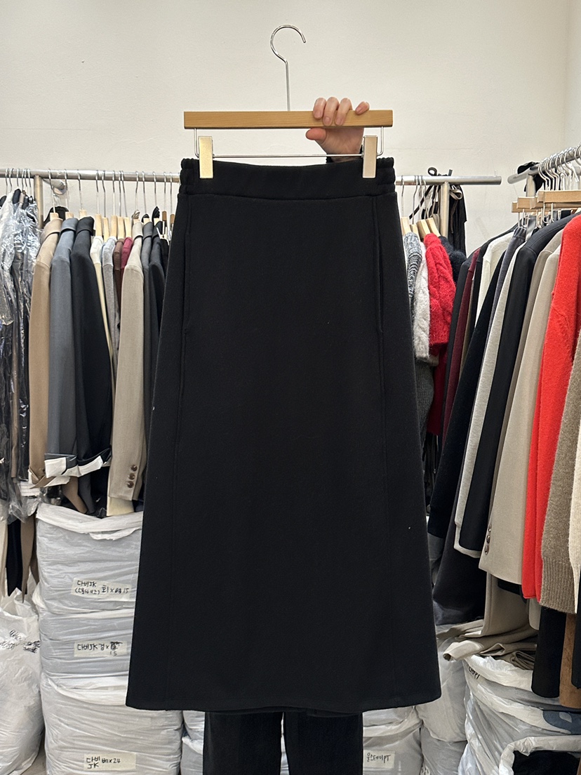 HEIZE韓國代購㊣女裝新款25秋冬時尚休閑推薦職業人氣真品長裙HEIZE長裙圖色4