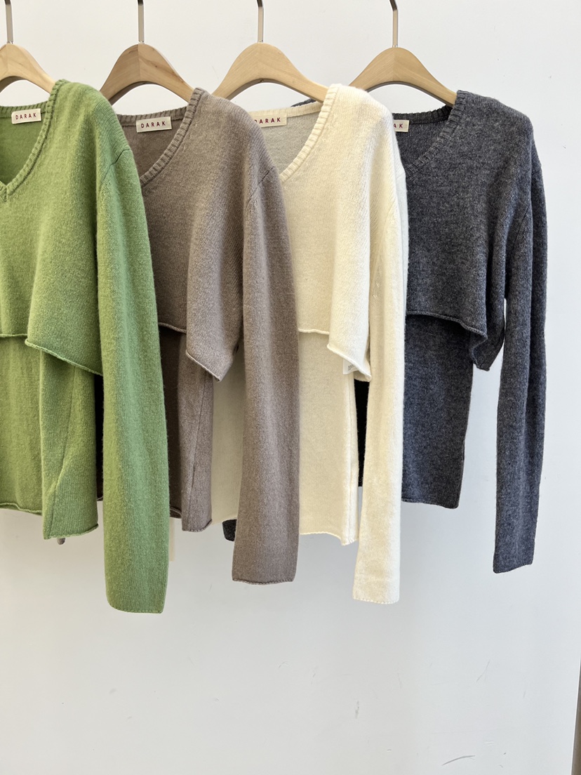 DARAK東大門㊣實拍女裝新品休閑推薦熱賣25秋冬職業真品針織衫DARAK針織衫