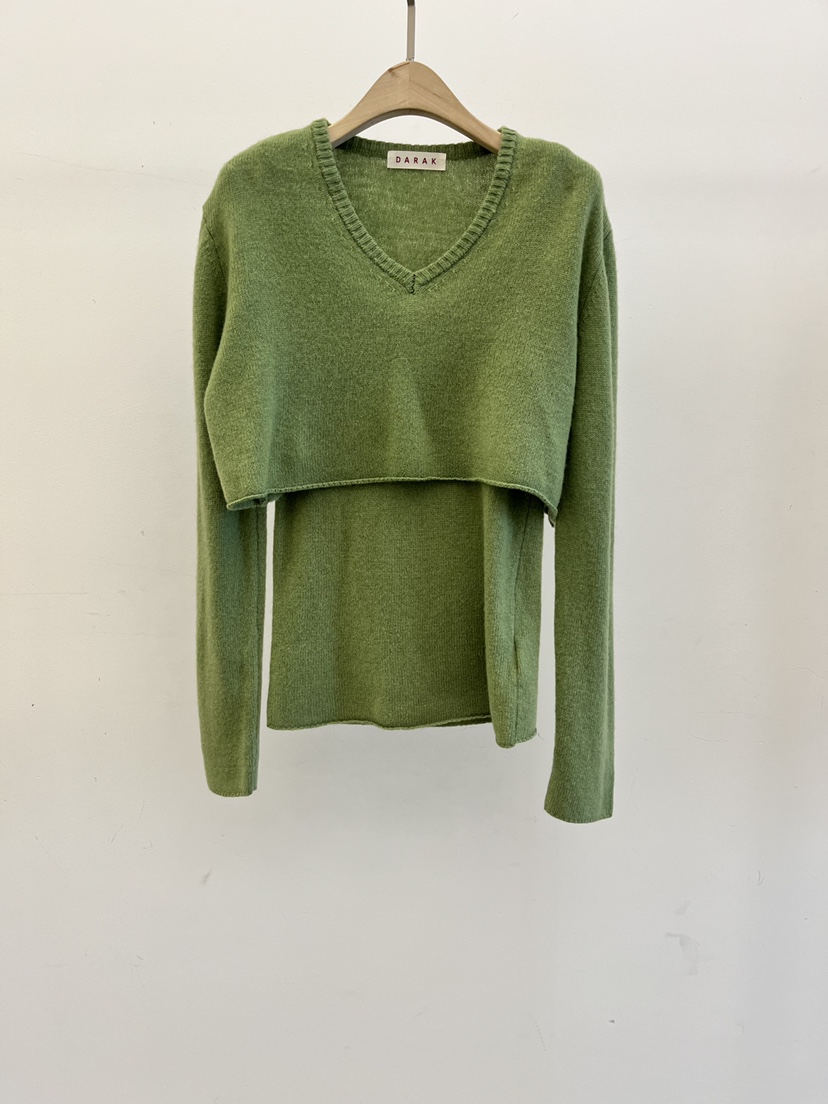 DARAK東大門㊣實拍女裝新品休閑推薦熱賣25秋冬職業真品針織衫DARAK針織衫圖色3