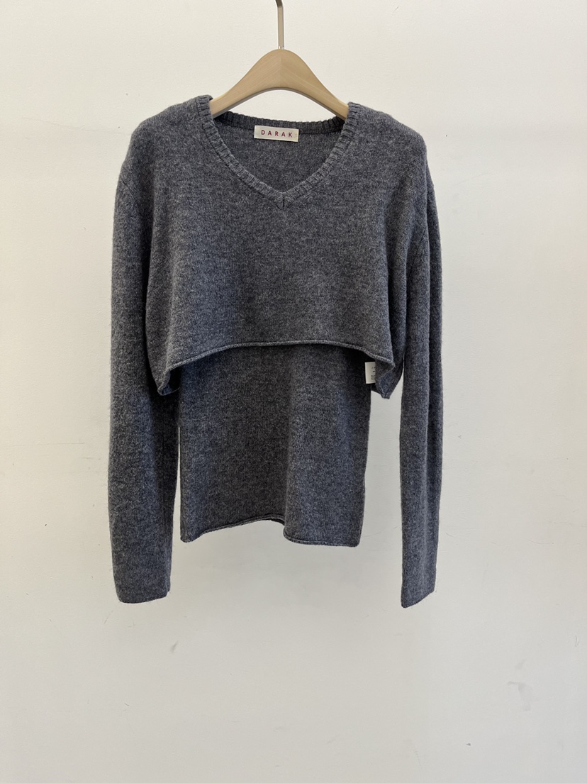 DARAK東大門㊣實拍女裝新品休閑推薦熱賣25秋冬職業真品針織衫DARAK針織衫圖色4