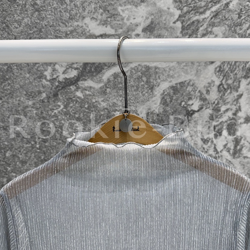 ROOKIE BUD東大門㊣實拍女裝新品休閑推薦25秋冬襯衫蕾絲衫ROOKIE BUD-L襯衫/蕾絲衫