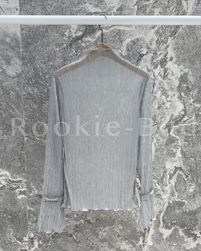 ROOKIE BUD東大門㊣實拍女裝新品休閑推薦25秋冬襯衫蕾絲衫ROOKIE BUD-L襯衫/蕾絲衫