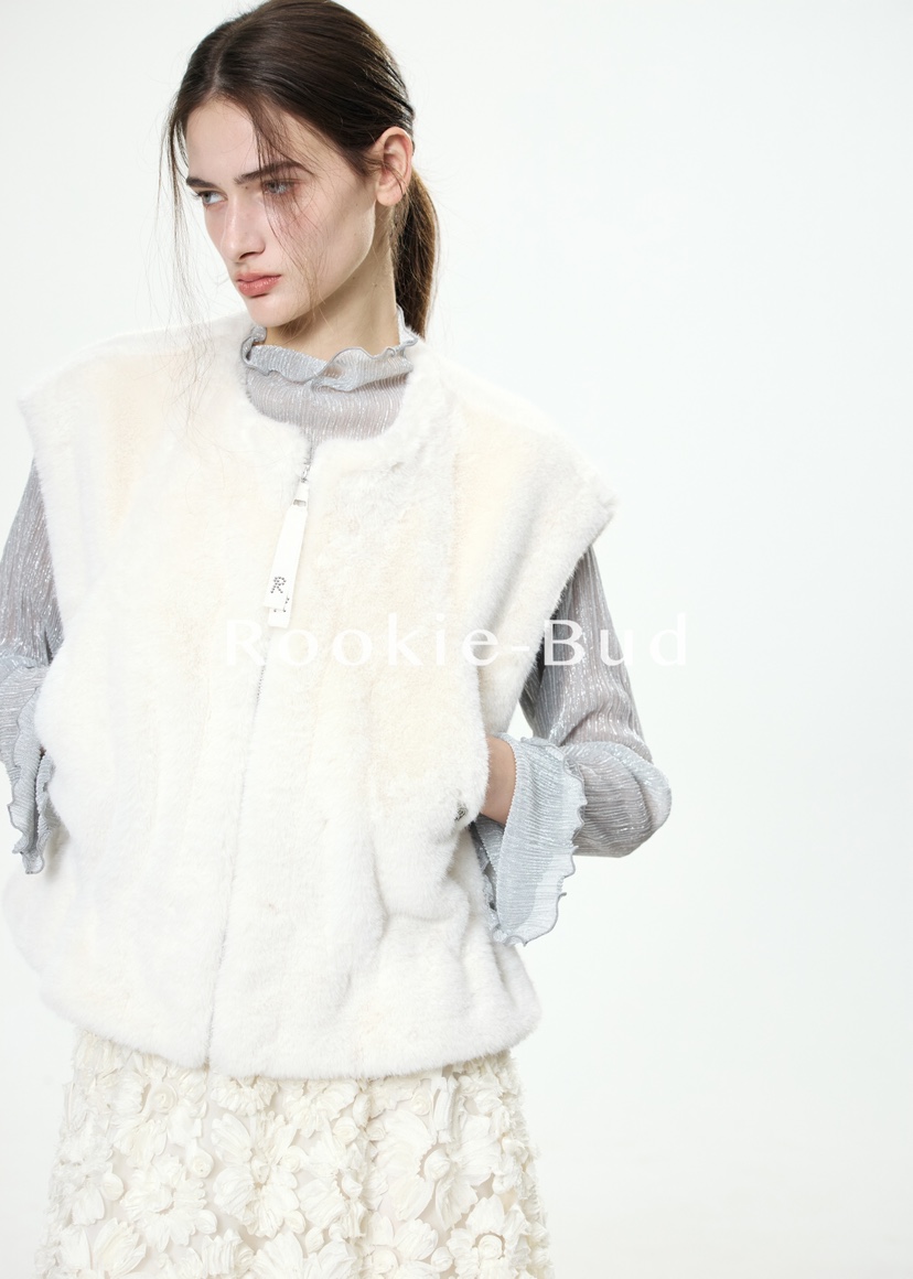 ROOKIE BUD東大門㊣實拍女裝新品休閑推薦25秋冬襯衫蕾絲衫ROOKIE BUD-L襯衫/蕾絲衫