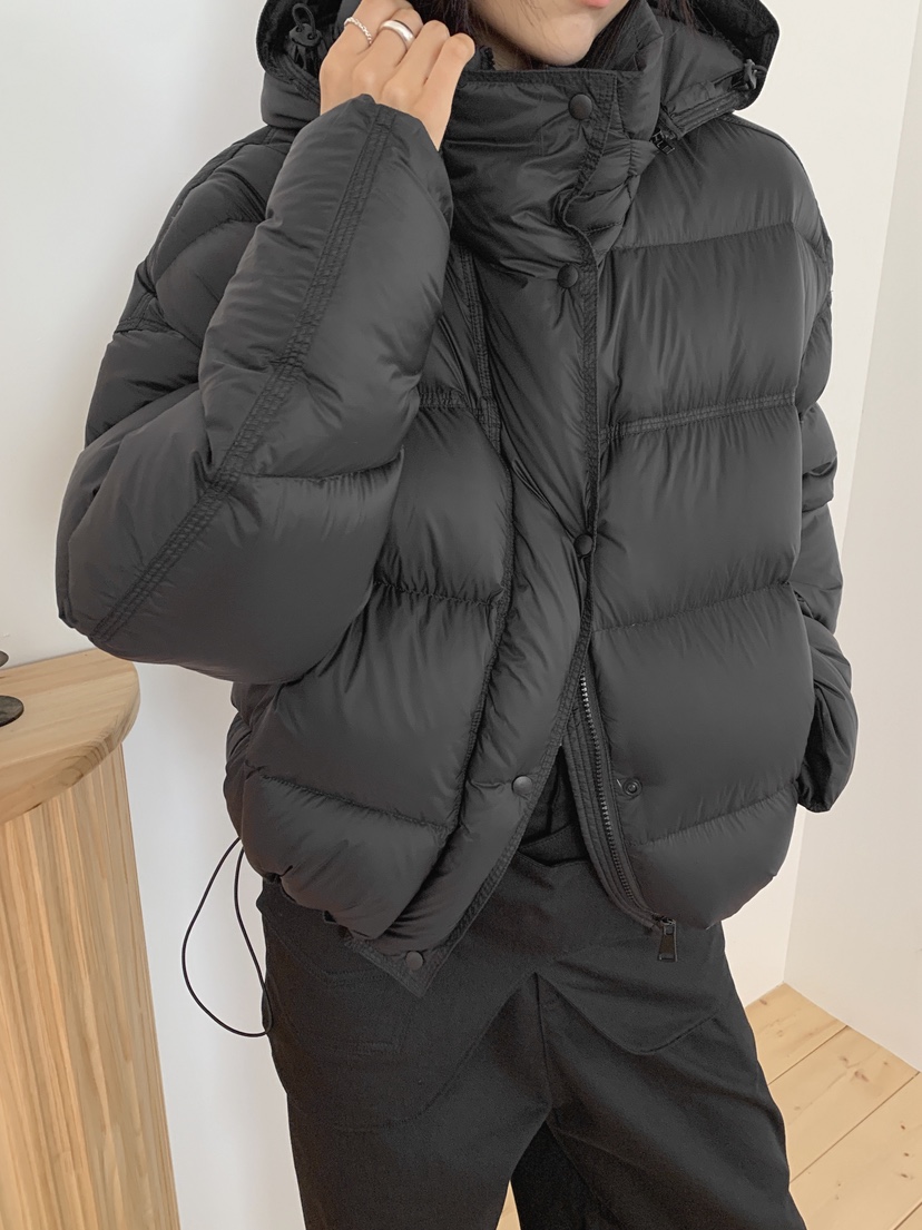 MABE韓國直郵㊣女士新品職業真品熱賣25秋冬時尚短款羽絨服MABE短款羽絨服