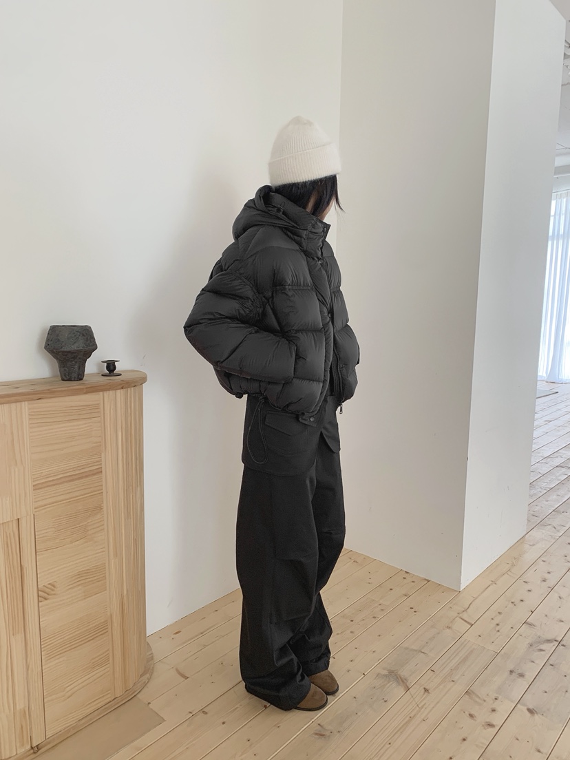 MABE韓國直郵㊣女士新品職業真品熱賣25秋冬時尚短款羽絨服MABE短款羽絨服