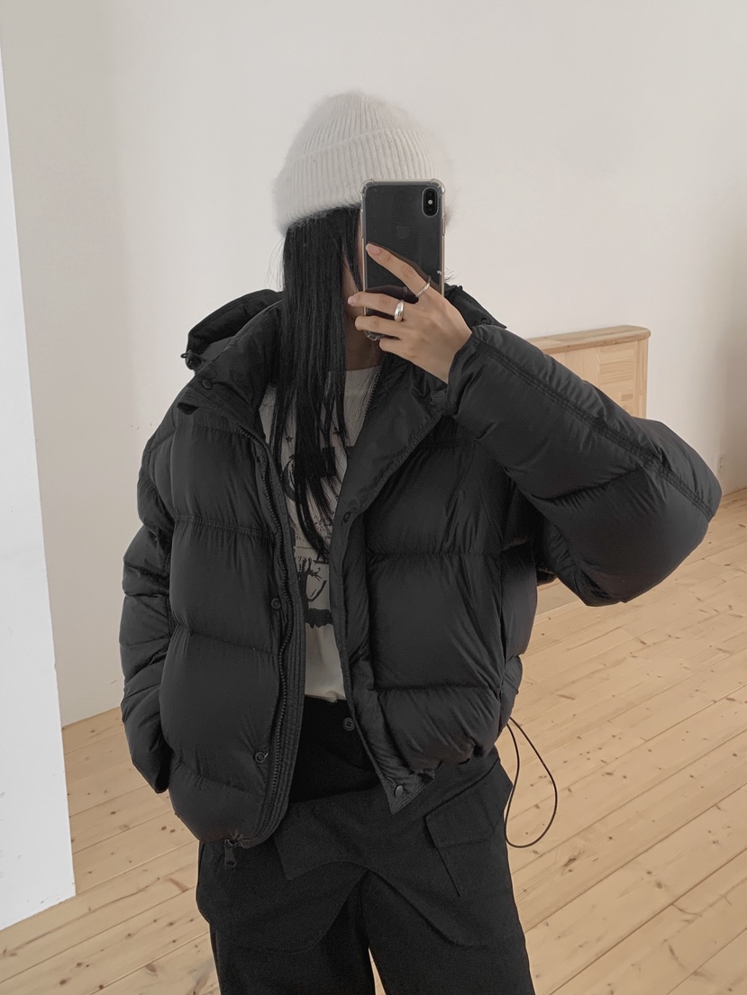 MABE韓國直郵㊣女士新品職業真品熱賣25秋冬時尚短款羽絨服MABE短款羽絨服