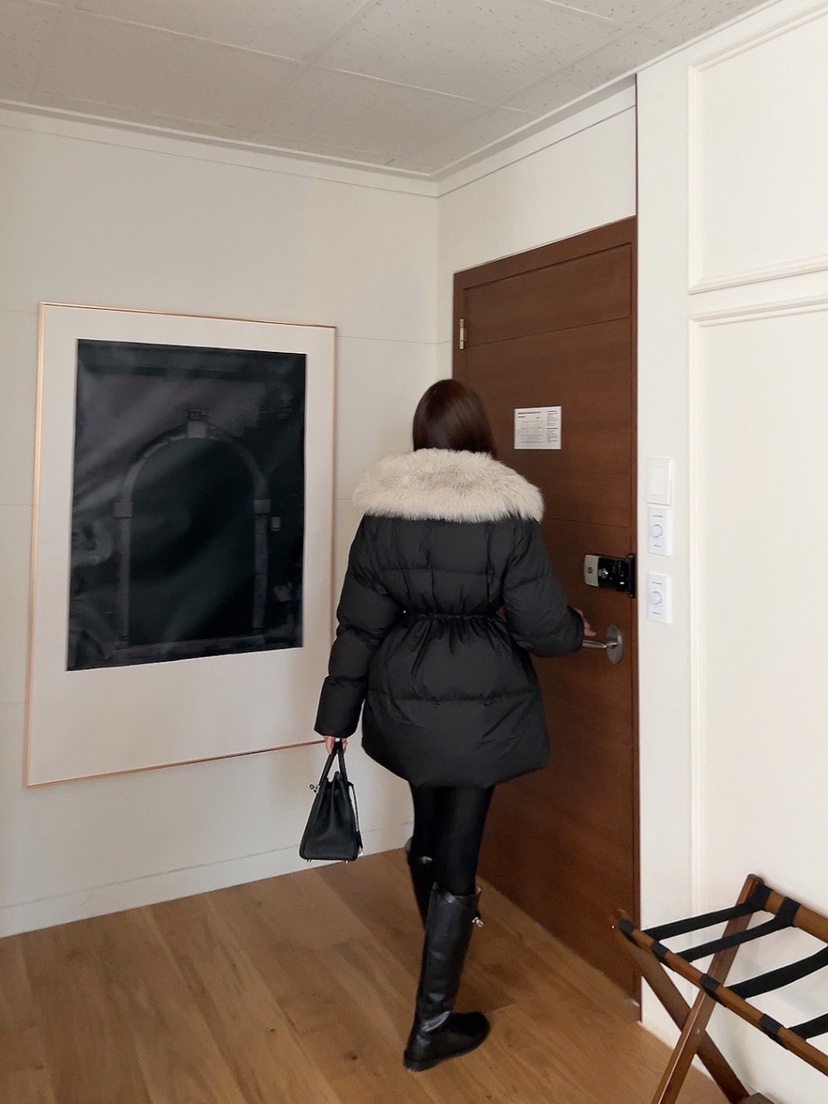 TWENTY FOUR SEVEN24-7韓國直郵㊣女士新品人氣短款羽絨服填充絨TEWNTY FOUR SEVEN24-7短款羽絨服