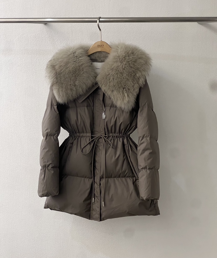 TWENTY FOUR SEVEN24-7韓國直郵㊣女士新品人氣短款羽絨服填充絨TEWNTY FOUR SEVEN24-7短款羽絨服圖色3