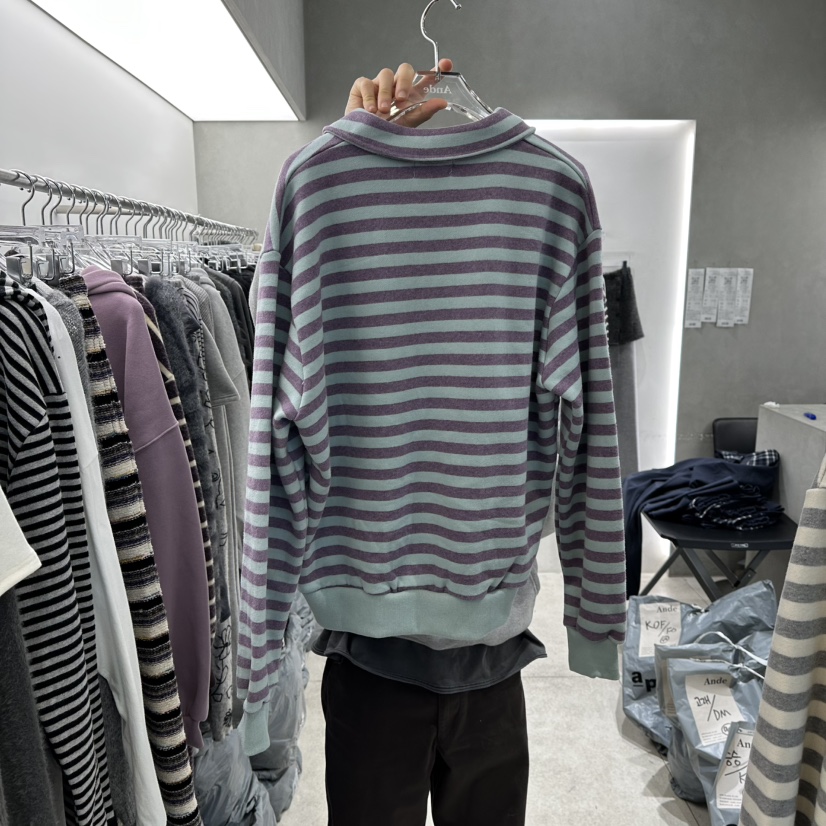 ANDE韓國代購㊣女裝新品人氣25秋冬休閑職業真品熱賣針織衫Ande針織衫