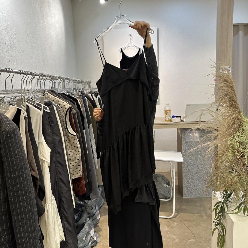 PLOVER東大門㊣直郵女士新品人氣職業推薦25秋冬休閑連衣裙PLO_VER連衣裙圖色2