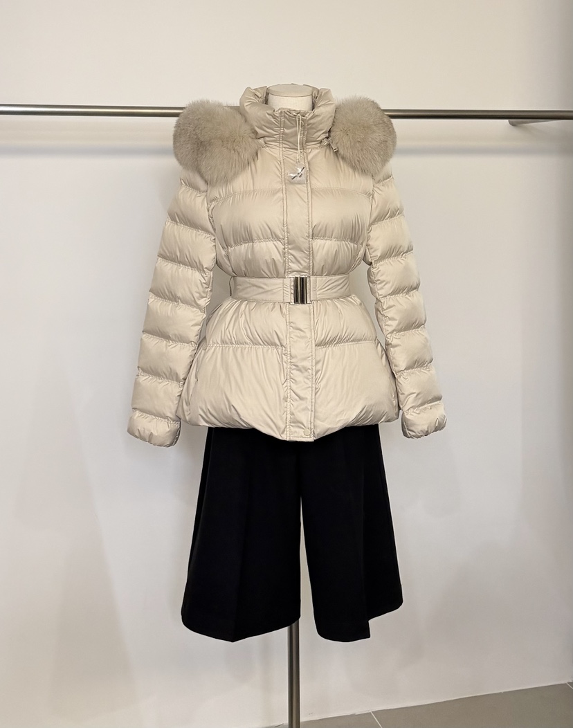 TWENTY FOUR SEVEN24-7韓國代購㊣女士新品25秋冬短款羽絨服含腰帶填充絨TEWNTY FOUR SEVEN24-7短款羽絨服圖色3