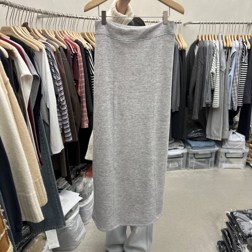 MURR韓國代購㊣女士新款熱賣人氣休閑25秋冬推薦時尚真品長裙MURR長裙圖色3