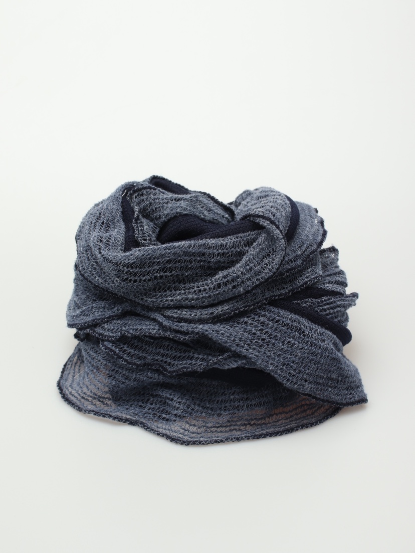 TEXTURE東大門㊣實拍女士新款休閑職業人氣推薦圍巾披肩圍巾TEXTURE圍巾/披肩圖色2藏藍