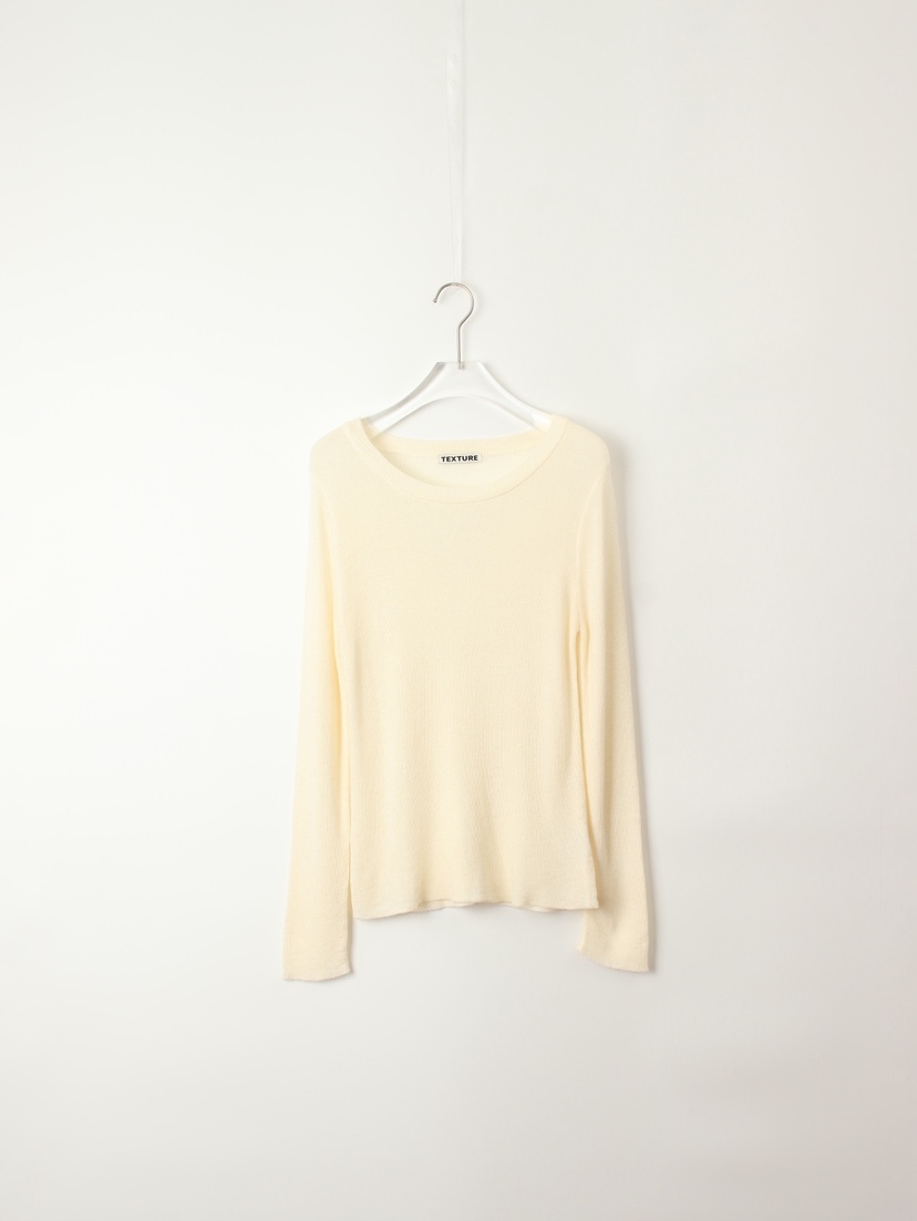 TEXTURE韓國直郵㊣女裝新款25秋冬推薦熱賣真品休閑長袖T恤TEXTURE長袖T恤