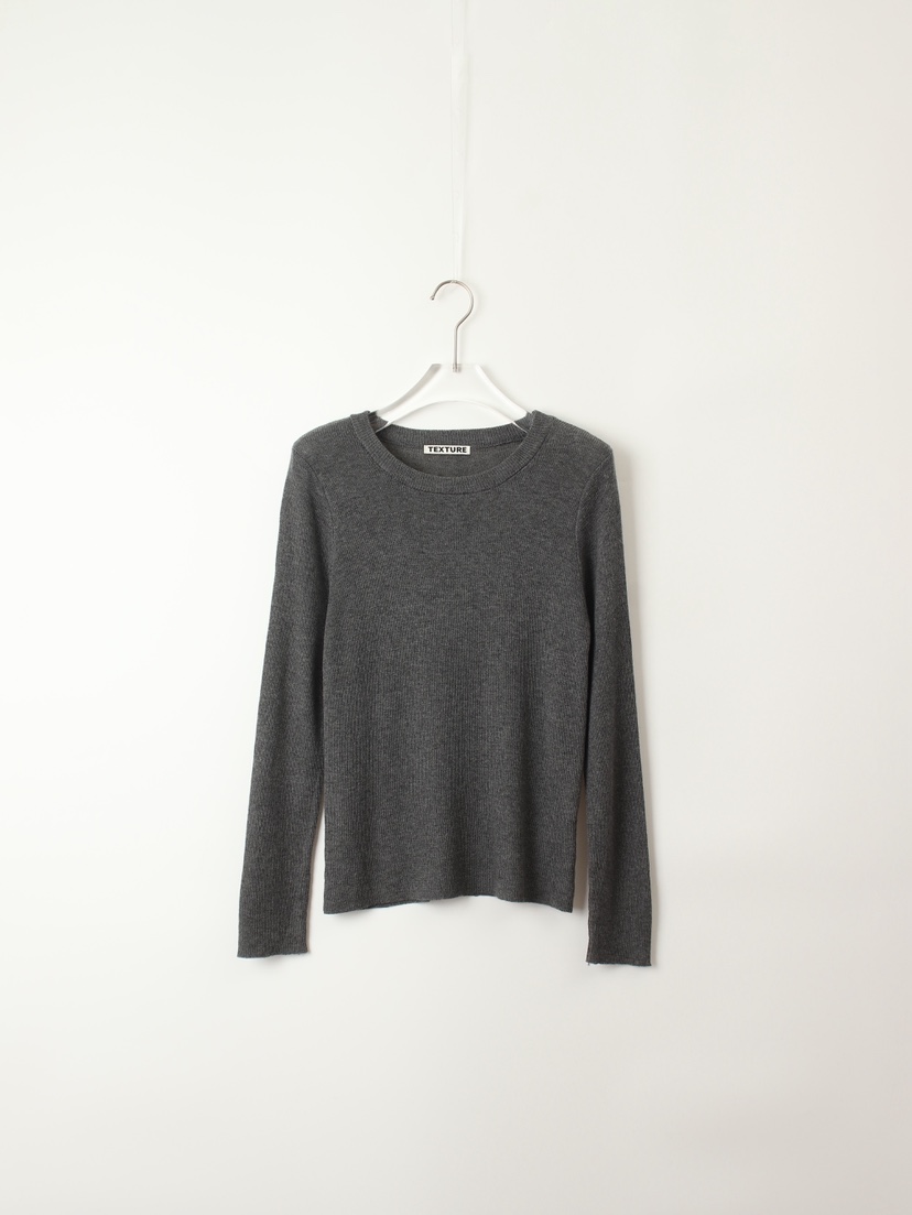 TEXTURE韓國直郵㊣女裝新款25秋冬推薦熱賣真品休閑長袖T恤TEXTURE長袖T恤圖色2墨