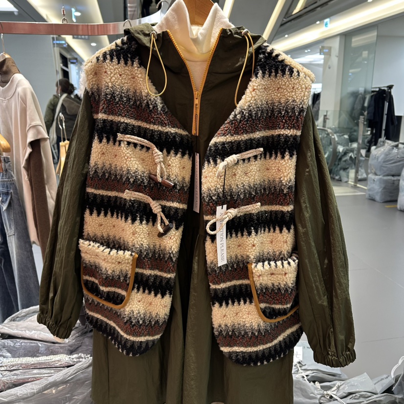 ATPZ韓國代購㊣女士新品25秋冬人氣時尚真品熱賣推薦職業馬甲ATTENTION PLEAES馬甲圖色2