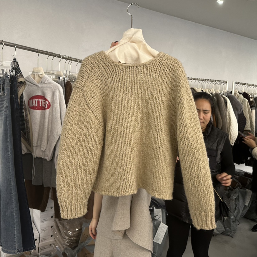 DOUBLE STANDARD/LE SMOKING/MAISONSTAFF東大門㊣實拍女裝新款熱賣毛衣MAISONSTAFF毛衣