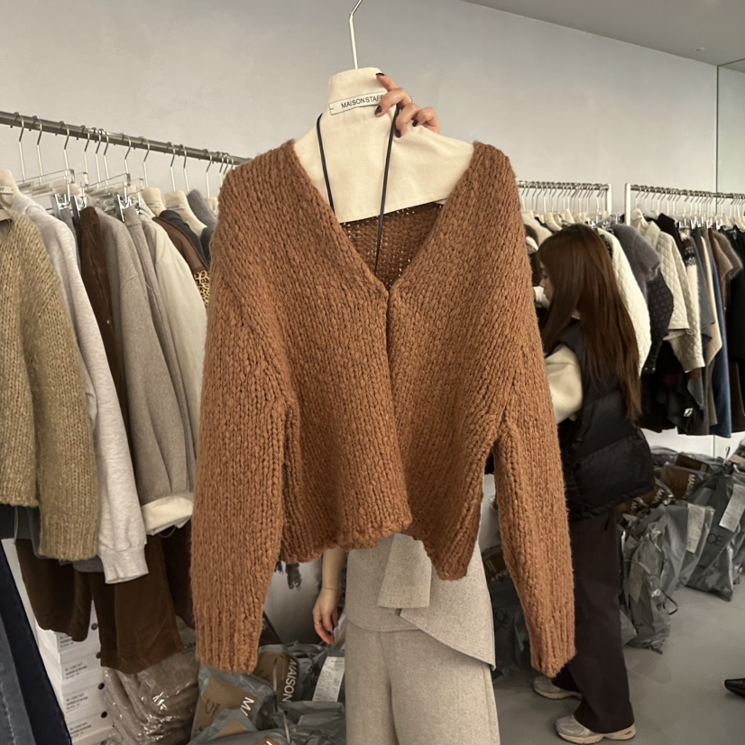 DOUBLE STANDARD/LE SMOKING/MAISONSTAFF東大門㊣實拍女裝新款熱賣毛衣MAISONSTAFF毛衣